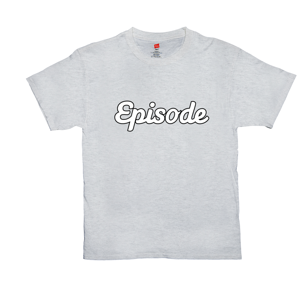 Episode White & Black Logo Tee