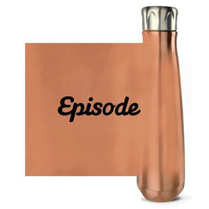 Black Episode Logo Water Bottles