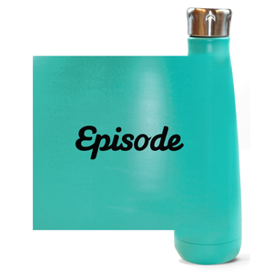 Black Episode Logo Water Bottles
