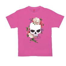 Load image into Gallery viewer, Floral Skull Tee