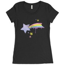 Load image into Gallery viewer, Shooting Star Scoop Neck Tee
