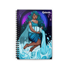 Load image into Gallery viewer, Aquarius Episode Spiral Notebook