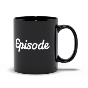Episode Logo Mug - Black